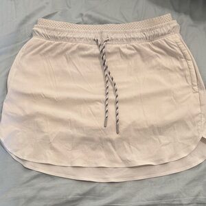 Athleta Cream Skirt